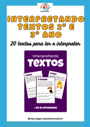 Interpretando textos 2º e 3º ano escolar