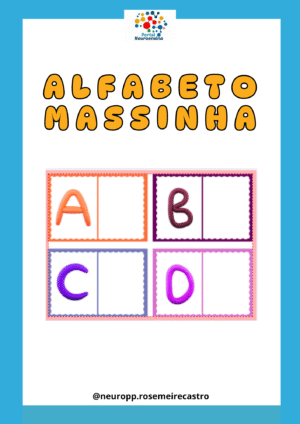 Alfabeto massinha