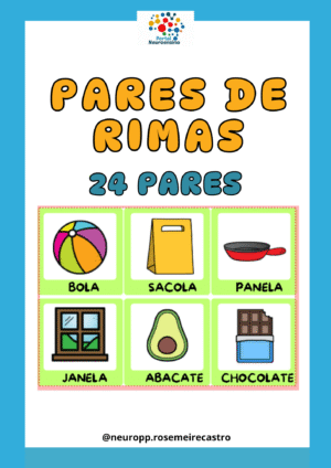 Pares de rimas (24 pares)