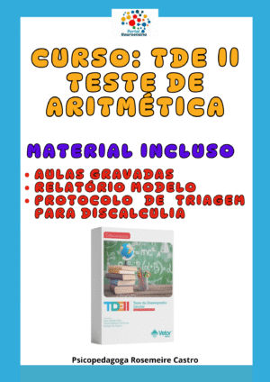 TDE 2: Subteste de matemática- Aulas gravadas