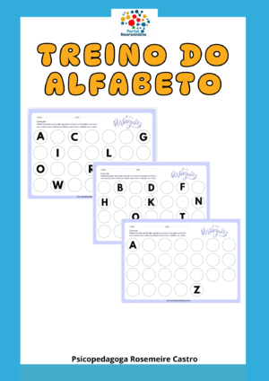 Treino do alfabeto