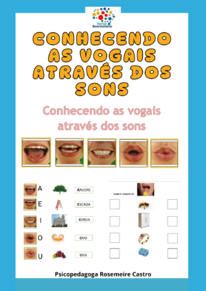 Conhecendo as vogais através dos sons